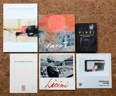 AUTORI VARI (DI VENERE, SAETTI, LICINI E FINZI) - Lotto unico di 6 cataloghi