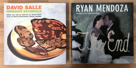 RYAN MENDOZA E DAVID SALLE - Lotto unico di 2 caataloghi