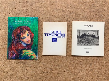 ARTE FIGURATIVA ITALIANA - Lotto unico di 3 cataloghi