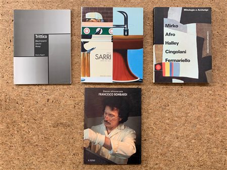 ARTE ITALIANA DEL DOPOGUERRA - Lotto unico di 4 cataloghi