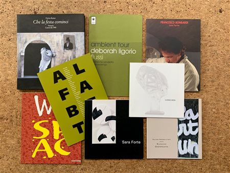 ARTE CONTEMPORANEA  - Lotto unico di 8 cataloghi: