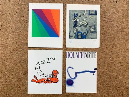 EDIZIONI BOLAFFIARTE - Lotto unico di 4 fotolitografie
