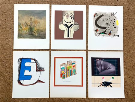 EDIZIONI BOLAFFIARTE - Lotto unico di 6 fotolitografie