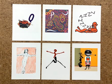 EDIZIONI BOLAFFIARTE - Lotto unico di 6 fotolitografie