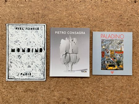 ARTE ITALIANA DEL DOPOGUERRA - Lotto unico di 3 cataloghi