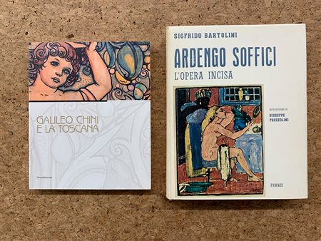 ARDENGO SOFFICI E GALILEO CHINI - Lotto unico di 2 cataloghi 