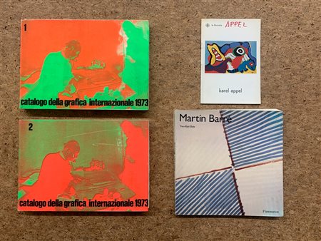 ARTE INTERNAZIONALE DEL DOPOGUERRA - Lotto unico di 4 cataloghi