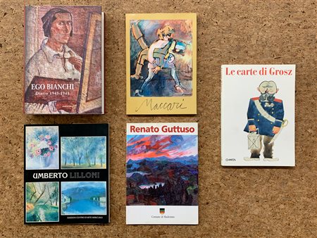 ARTE FIGURATIVA DEL XX SECOLO - Lotto unico di 5 cataloghi