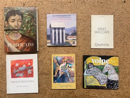 ARTE FIGURATIVA DEL XX SECOLO - Lotto unico di 6 cataloghi