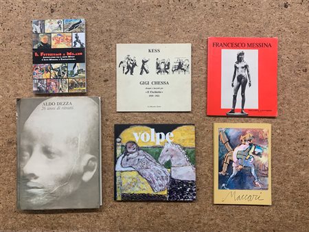 ARTE FIGURATIVA DEL XX SECOLO - Lotto unico di 6 cataloghi