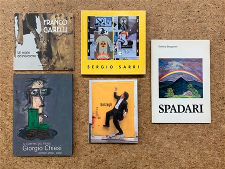 ARTE ITALIANA DEL DOPOGUERRA - Lotto unico di 5 cataloghi