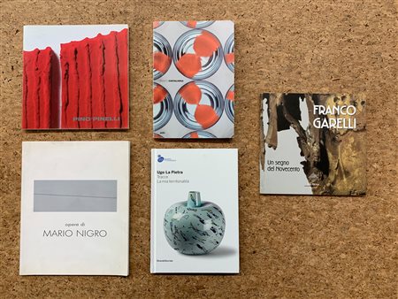 ARTE ITALIANA DEL DOPOGUERRA - Lotto unico di 5 cataloghi