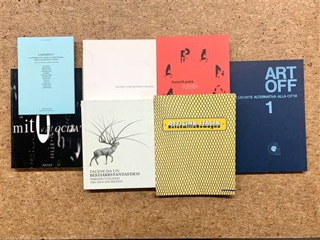 COLLETTIVE DI ARTE DEL DOPOGUERRA - Lotto unico di 7 cataloghi