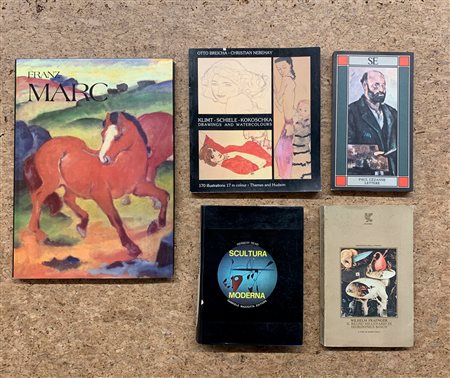 ARTE DEL XIX E XX SECOLO - Lotto unico di 5 cataloghi