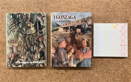 ARTE IN LOMBARDIA E SCRITTI D'ARTE - Lotto unico di 3 cataloghi e 8 saggi