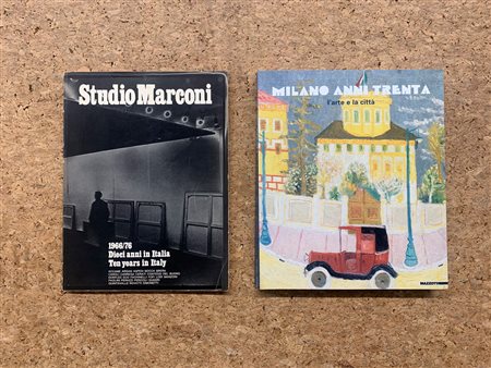 ARTE A MILANO (ANNI TRENTA E STUDIO MARCONI) - Lotto unico di 2 cataloghi