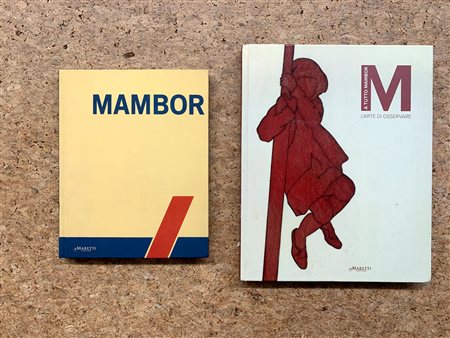 RENATO MAMBOR - Lotto unico di 2 cataloghi