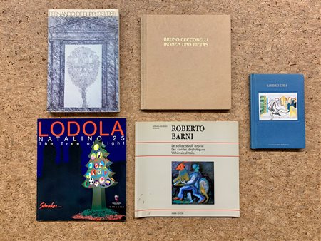 ARTE ITALIANA DEL DOPOGUERRA - Lotto unico di 5 cataloghi