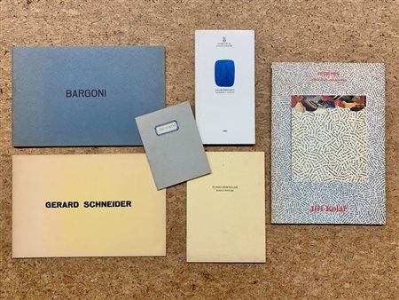 ARTE DEL DOPOGUERRA - Lotto unico di 6 cataloghi