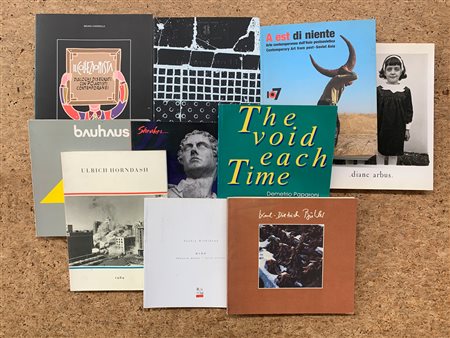 ARTE MODERNA E CONTEMPORANEA INTERNAZIONALE - Lotto unico di 10 cataloghi: