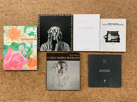 ARTE CONTEMPORANEA ITALIANA - Lotto unico di 6 cataloghi