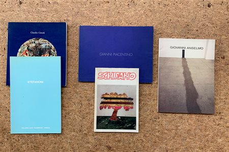 ARTE ITALIANA DEL DOPOGUERRA - Lotto unico di 5 cataloghi