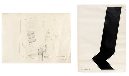 AUTORI VARI (BORGHESI E CARUSO) - Lotto unico composto da 2 opere