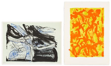 AUTORI VARI (VOLPINI E CAVALLI) - Lotto unico composto da 2 opere grafiche