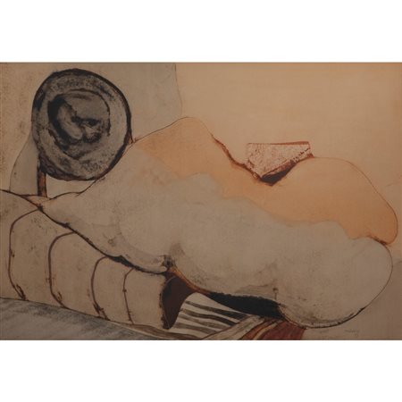 PITTORE DEL XX SECOLO, Tre tecniche miste su carta