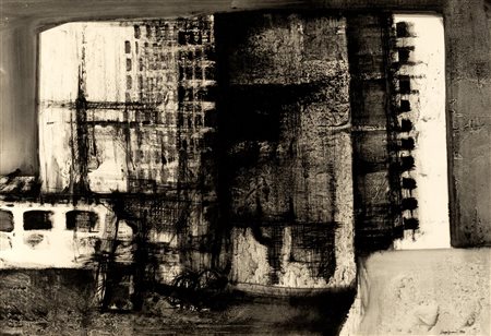 Renzo Vespignani (Roma  1924-2001)  - Periferia, 1964
