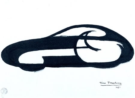 Nino Franchina (Palmanova 1912-Roma 1987)  - Automobile, 1951