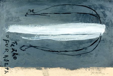 Piero Pizzi Cannella (Rocca di Papa 1955)  - Ferro o pura seta, 1987