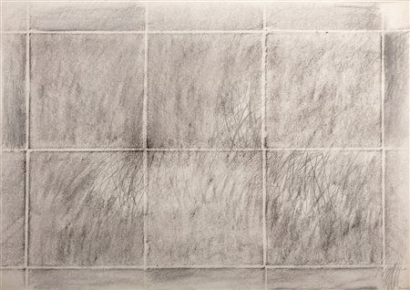 Guido Strazza (Santa Fiora 1922)  - Grigio, 1977