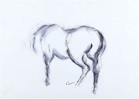 Anthony Quinn (Chihuahua 1915-Boston 2001)  - Cavallo