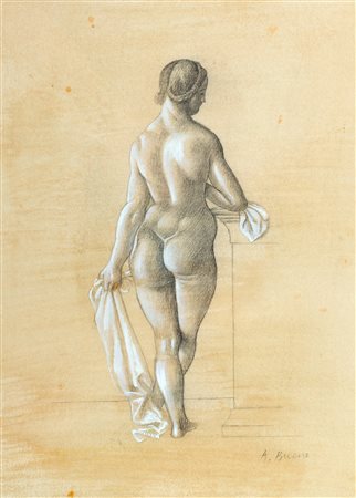 Antonio Bueno (Berlino 1918-Fiesole 1984)  - Nudo femminile