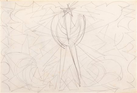 Giacomo Balla (Torino 1871-Roma 1958)  - Genio Futurista - studio, 1925 ca.