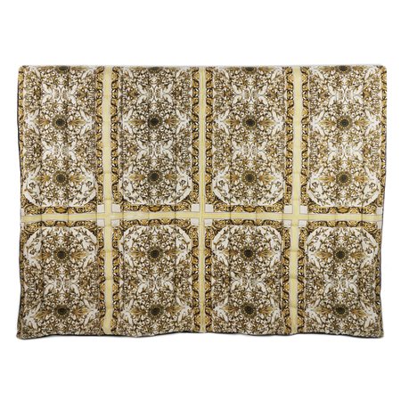 Atelier Versace piumone in cotone e seta; entro custodia originale, cm....