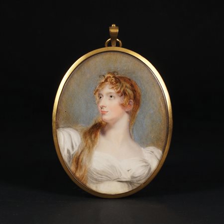 Henry Collen (attr.) Ritratto di gentildonna, presumibilmente Annette Von...