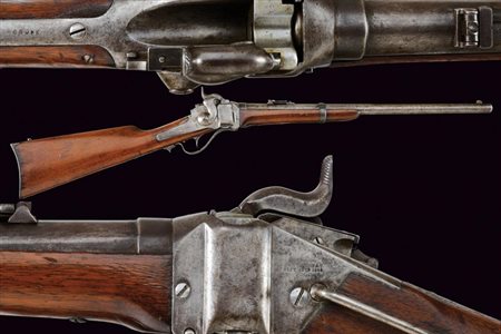 Sharps New Model 1859 Carbine convertita a cartuccia metallica