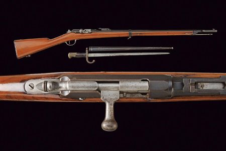 Fucile Gras Mod. 1874 M80 a retrocarica con baionetta