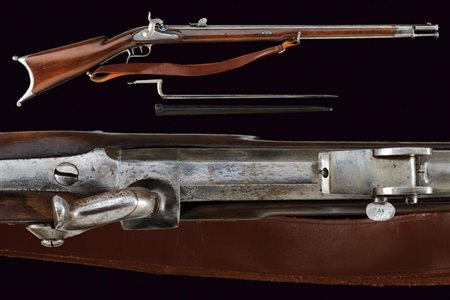 Carabina federale a luminello mod. 1851 con baionetta