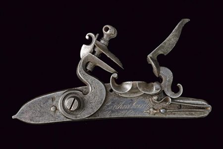 Batteria a pietra focaia di Berthon-Bourlier