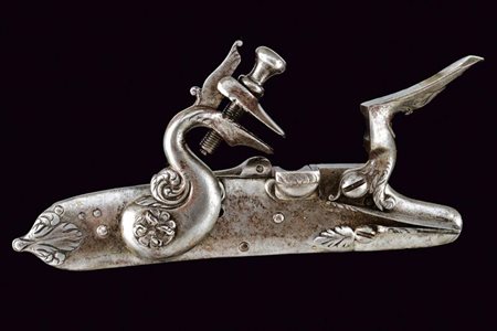 Interessante batteria a pietra a doppio scodellino