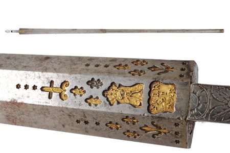 Canna per fucile a pietra della Fabbrica Reale di Napoli