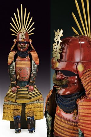 Elegante Maki-e-Do Gosoku (Armatura da Samurai)