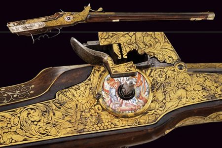 Straordinario fucile a ruota