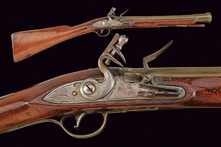 Trombone a pietra focaia di Steele