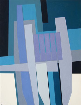 Gualtiero NATIVI, Struttura su fondo verde