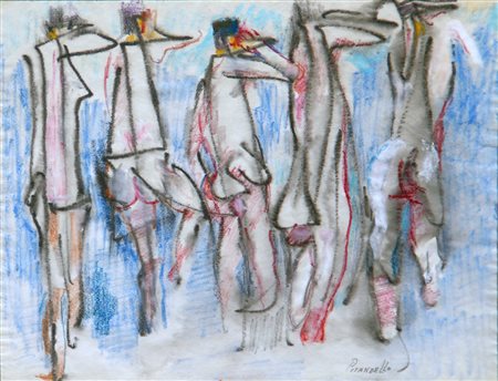 Fausto PIRANDELLO, Bagnanti