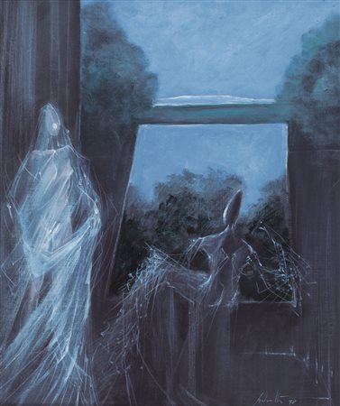 CESARE PEVERELLI Milano 30/05/1922 - Parigi 10/03/2000 - Senza titolo, 1978,...